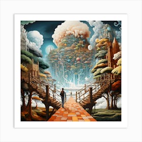 Dreamscape 3 Art Print