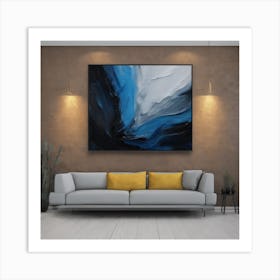 3-Abstract Painting Art Print