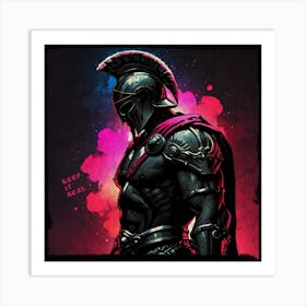 Spartan Warrior Art Print