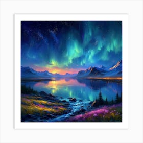 Aurora S Symphony 7 Art Print