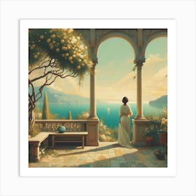 'The Balcony' Art Print