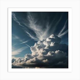 Cloudy Sky Art Print