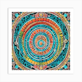 Mandala 10 Art Print