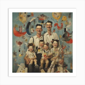 Family Portrait Art Print