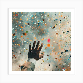 Confetti Confetti Confetti 1 Art Print