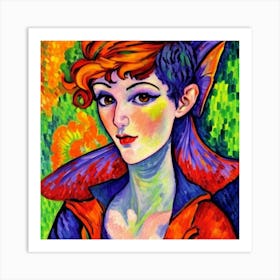 Fairy Smiling Art Print