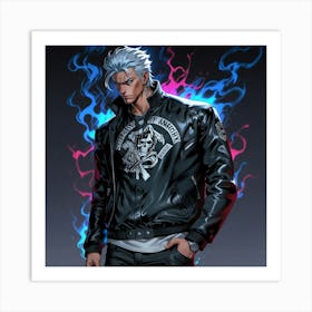 Grimmjow Jaegerjaquez from SONS Art Print