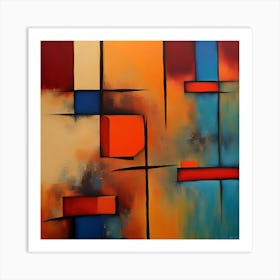 Abstract Painting 22 Art Print