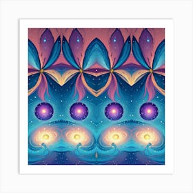 Psychedelic Transformation Butterfly Art Print