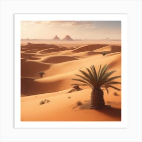 Sahara Desert 167 Art Print