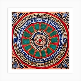 Moroccan Tile Art Print