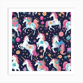 Unicorn 2 Art Print