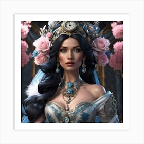 queen roseina Art Print