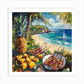 Hawaiian Art Art Print