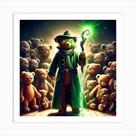 Teddy Bears 8 Art Print