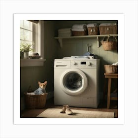 Laundry Room 1 Art Print