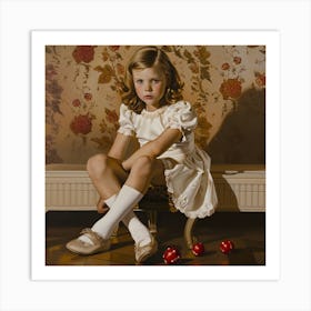 Timeless Grace. Childhood Explored Art Print