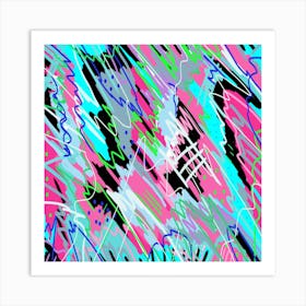 Bold Abstract Painting Art Print