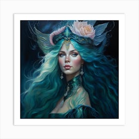 Mermaid 15 Art Print
