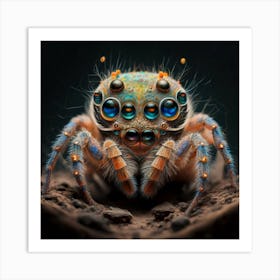 Arachnid Eyes Art Print