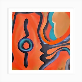 Abstract Painting 12 Art Print