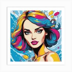 Pop Painting Art Print