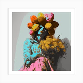 Flower Girl 1 Art Print