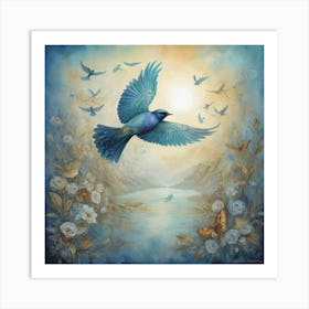 Silent Wings A Bird S Journey Art Print 1 Art Print