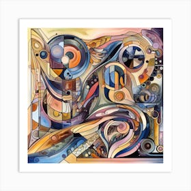 Abstract Painting Art Print