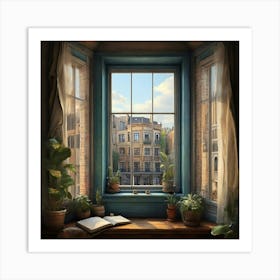 Window View Art Print