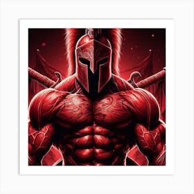 Spartan warriors 1 Art Print