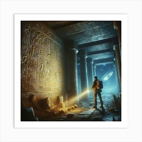 Egyptian Tomb Art Print