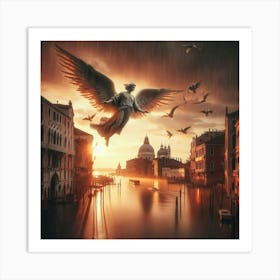 Angel Of Venice Art Print