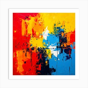 Abstract Painting 11 Art Print