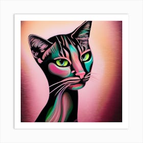 Beautiful Feline Art Print