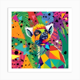 Lemur Art Print