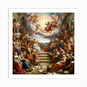 Birth Of Jesus 2 Art Print