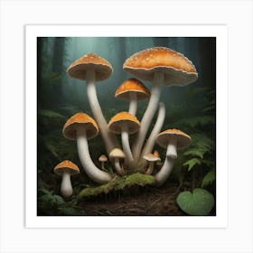 Fantastic Fungi Art Print 2 Art Print