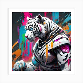 White Tiger 17 Art Print