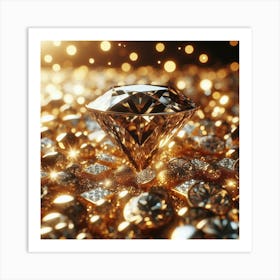 Diamond 2 Art Print