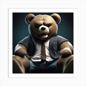 Teddy Bear 7 Art Print