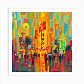 Las Vegas 1 Art Print