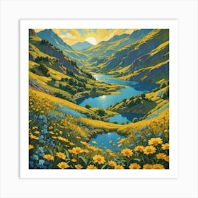 Avalon Valley Art Print