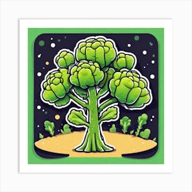 Brussels Sprouts 24 Art Print