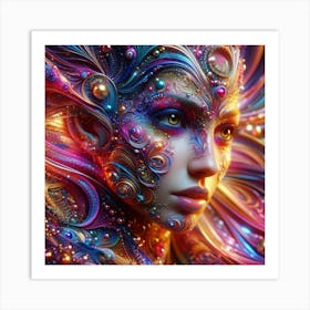 Psychedelic Art 18 Art Print