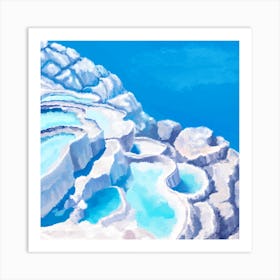 Pamukkale, Turkey Art Print