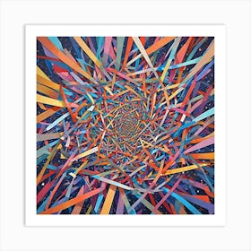 Ribbon Dance Art Print