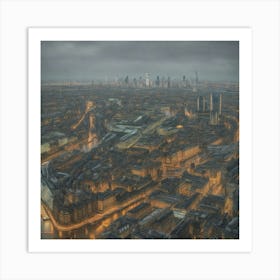 London At Night Art Print