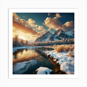 Default Fancy Beautiful Natural Scenery 0 Art Print