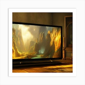 Tv Screen 1 Art Print